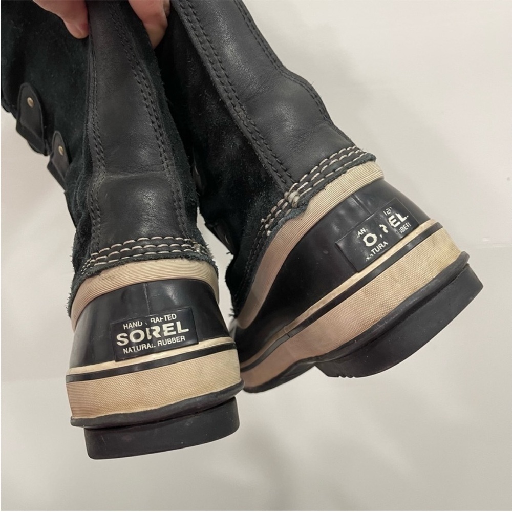 Sorel Joan Of Arctic Winter Snow Boots - Black Women's size 11 - Picture 9 of 11